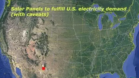 馬斯克想建超級太陽能電站，解決美國的全部用電！