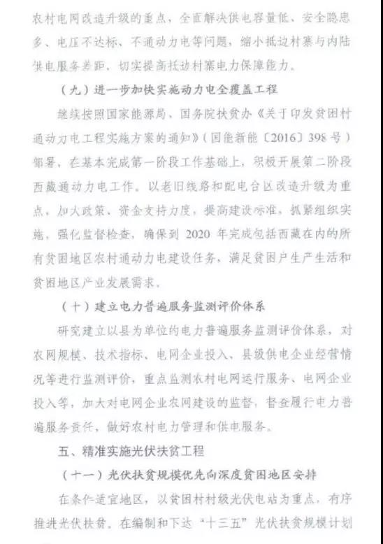 重磅！國家能源再發(fā)文，確保光伏扶貧優(yōu)先上網和全額收購！